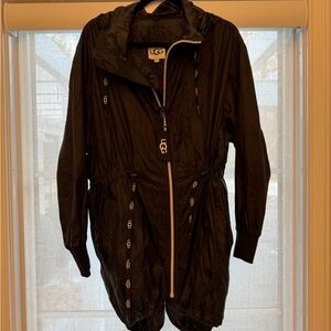 UGG Women's Black rain Jacket
